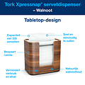 Tork Servetdispenser Tork Xpressnap® tabletop N4 compact image walnoot 273002