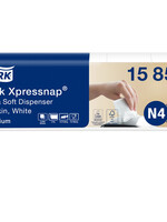 Tork Servetten Tork Expressnap N4 extra zacht premium 1/2 vouw 2-laags wit 15850