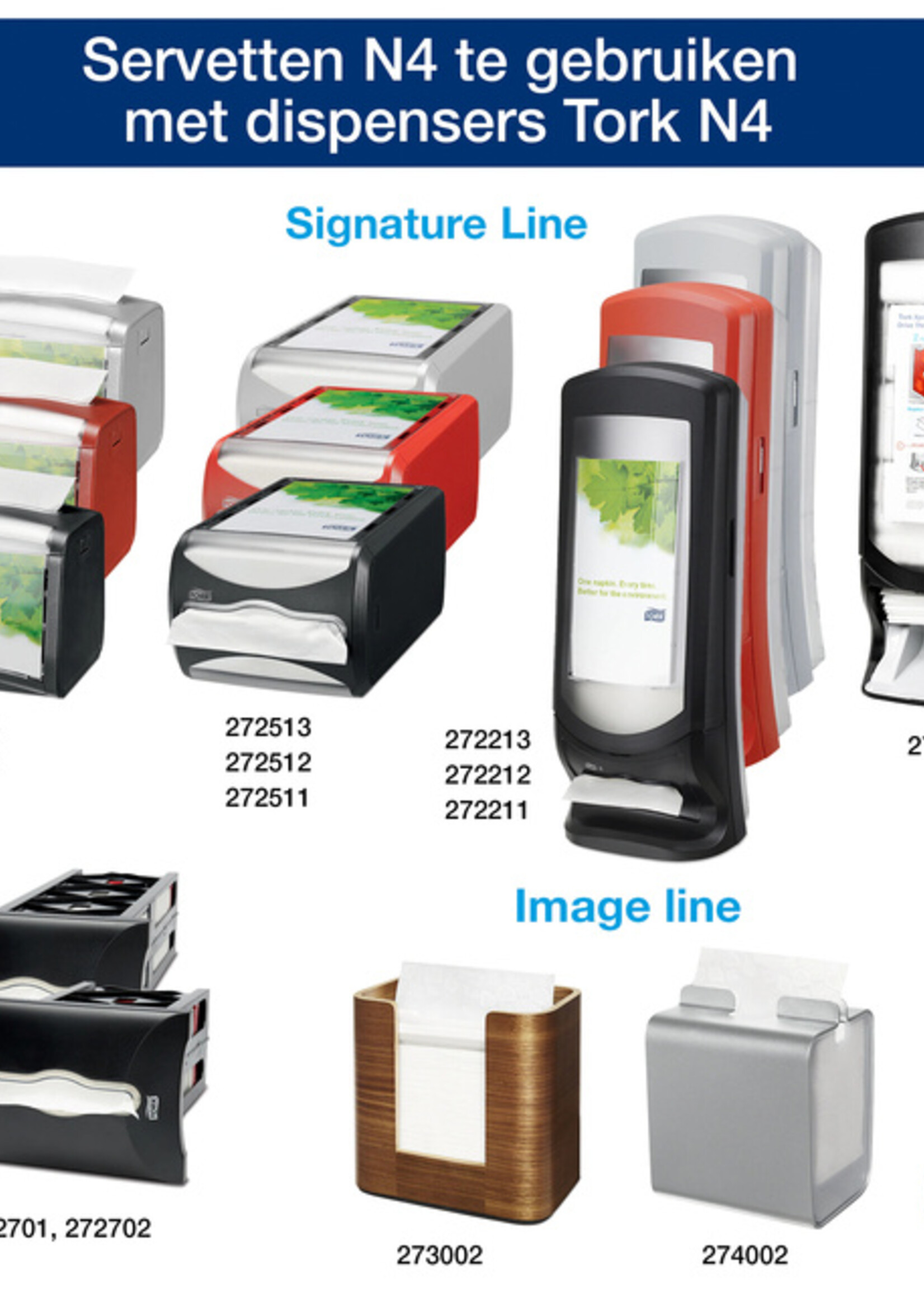 Tork Serviette Tork Xpressnap 12880 Extra douce Pli 1/2 2 épaisseurs naturel 1000 pièces