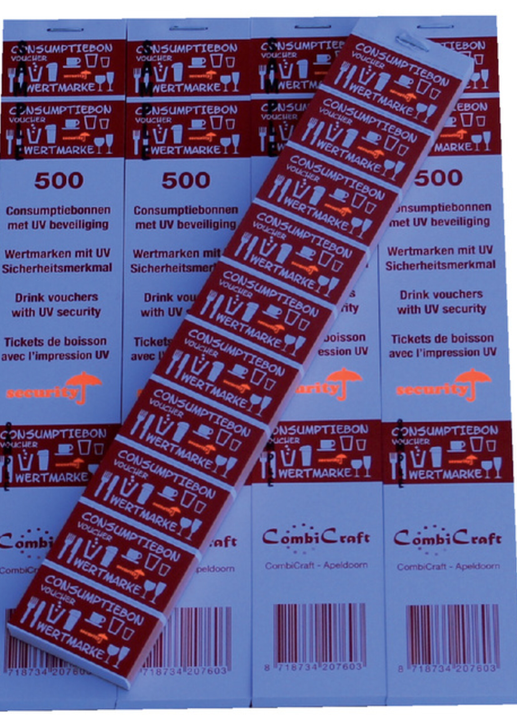 Combicraft Consumptiebon Combicraft UV beveiliging rood