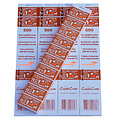 Combicraft Bon de consommation sécurité UV 500 pièces orange
