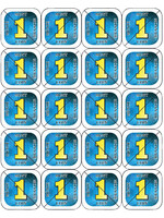 Combicraft Consumptie breekmunten Combicraft 200st blauw