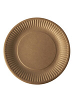 Papstar Assiette Papstar 190mm carton brun