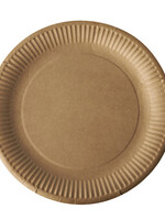 Papstar Assiette Papstar 230mm carton brun