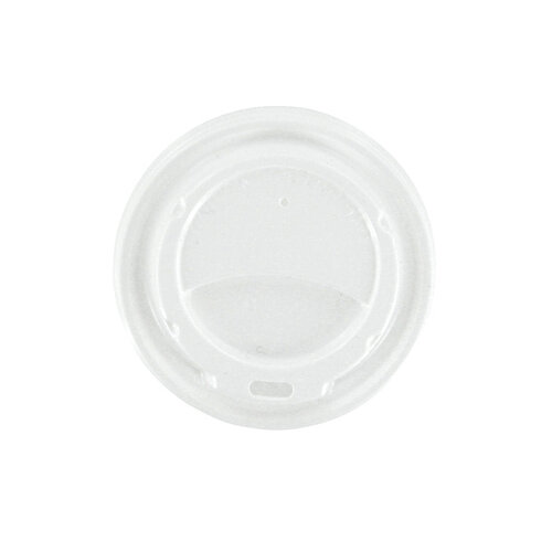 IEZZY disposables Couvercle gobelet IEZZY Ø80mm blanc avec fente pour boire 100 pièces