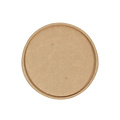 IEZZY disposables Couvercle récipient à soupe IEZZY Ø98mm kraft 25 pièces