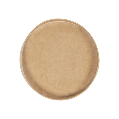 IEZZY disposables Couvercle récipient à soupe IEZZY Ø98mm kraft 25 pièces
