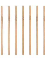 IEZZY disposables Drinkrietje IEZZY karton buigbaar 6x240mm 100% fair 200 st bruin