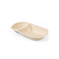 IEZZY disposables Snackbakje IEZZY A23 suikerriet PFAS-vrij 50 stuks 176x92x32mm