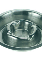 Vepa Bins Asbak metaal verchroomd 160mm RVS stapelbaar