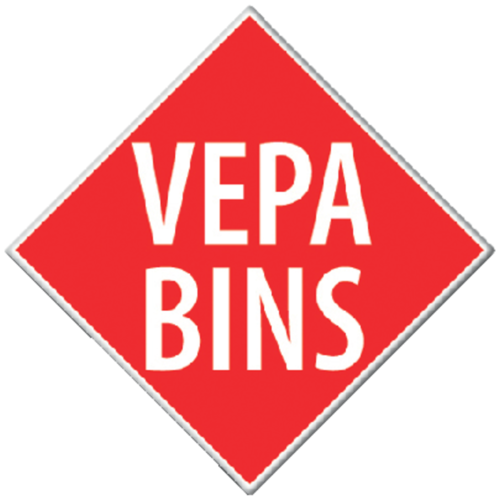 Vepa Bins Asbak metaal verchroomd 160mm RVS stapelbaar