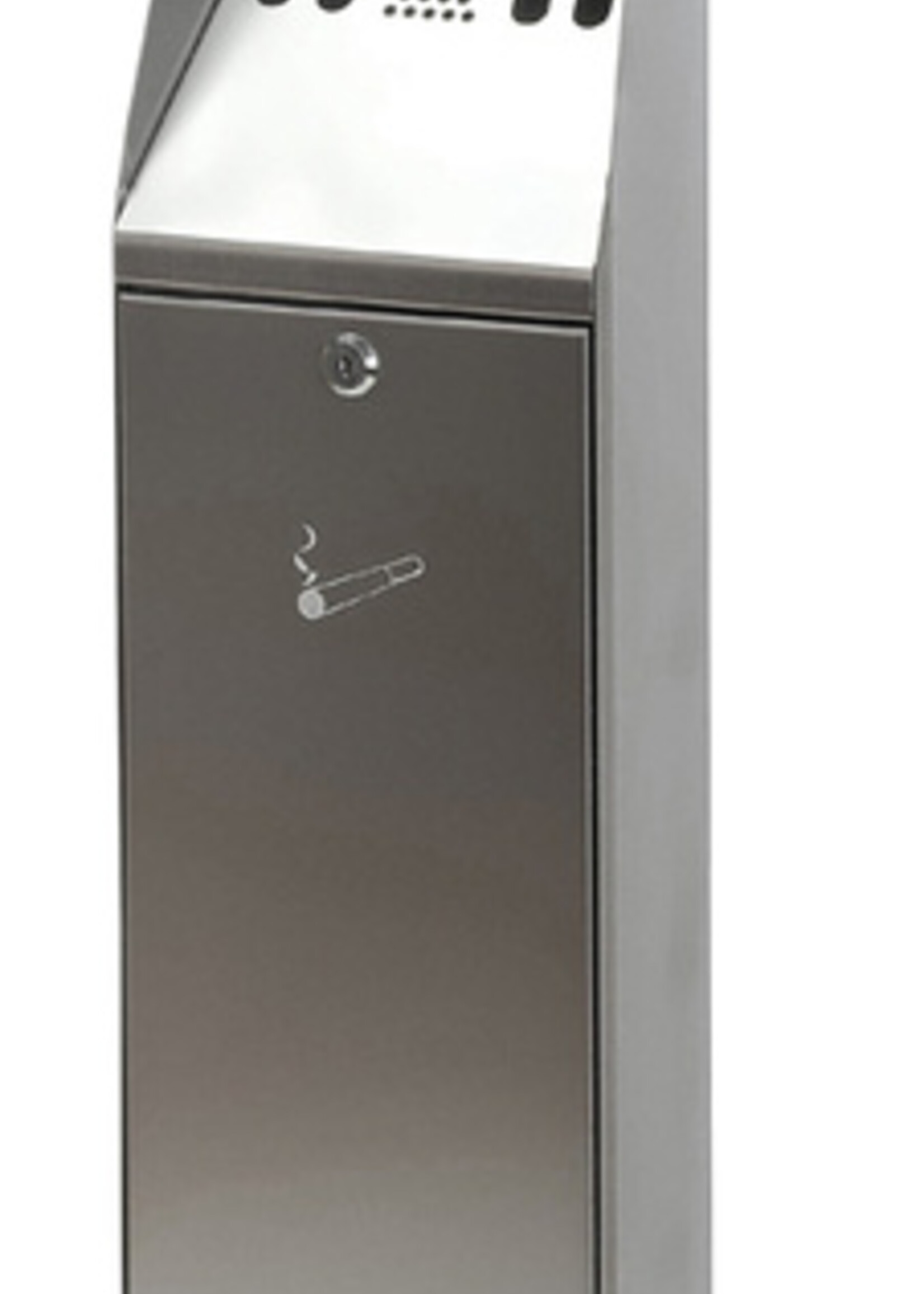 Vepa Bins Asbak staand Vepa Bins zuil vrijstaand RVS