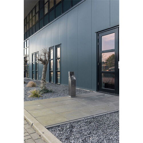 Vepa Bins Cendrier sur colonne Vepa Bins inox