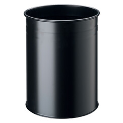 Corbeille à papier Durable 3304-1 15 litres ronde noir