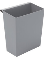 Vepa Bins Inzetbak voor vierkante tapse papierbak grijs