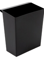 Vepa Bins Bac pour corbeille carrée et conique noir