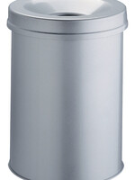 Vepa Bins Papierbak met vlamdover Vepabins 15liter 26cm grijs