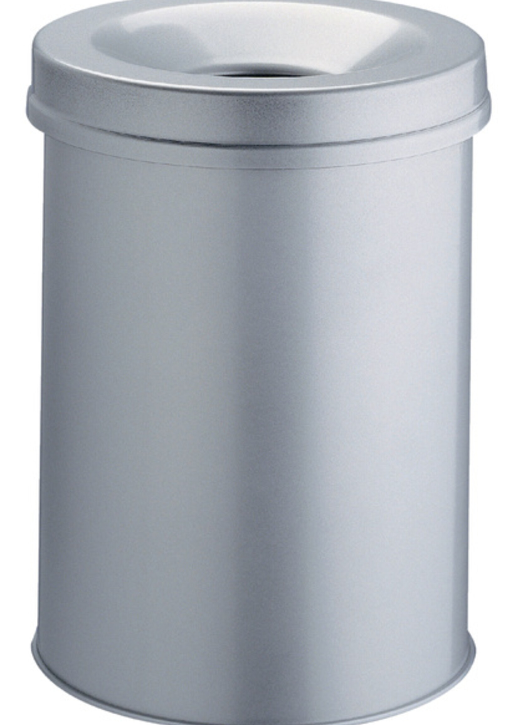 Vepa Bins Papierbak met vlamdover Vepabins 15liter 26cm grijs