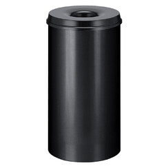 Corbeille à papier Vepa Bins anti-feu 50L 33,5cm noir