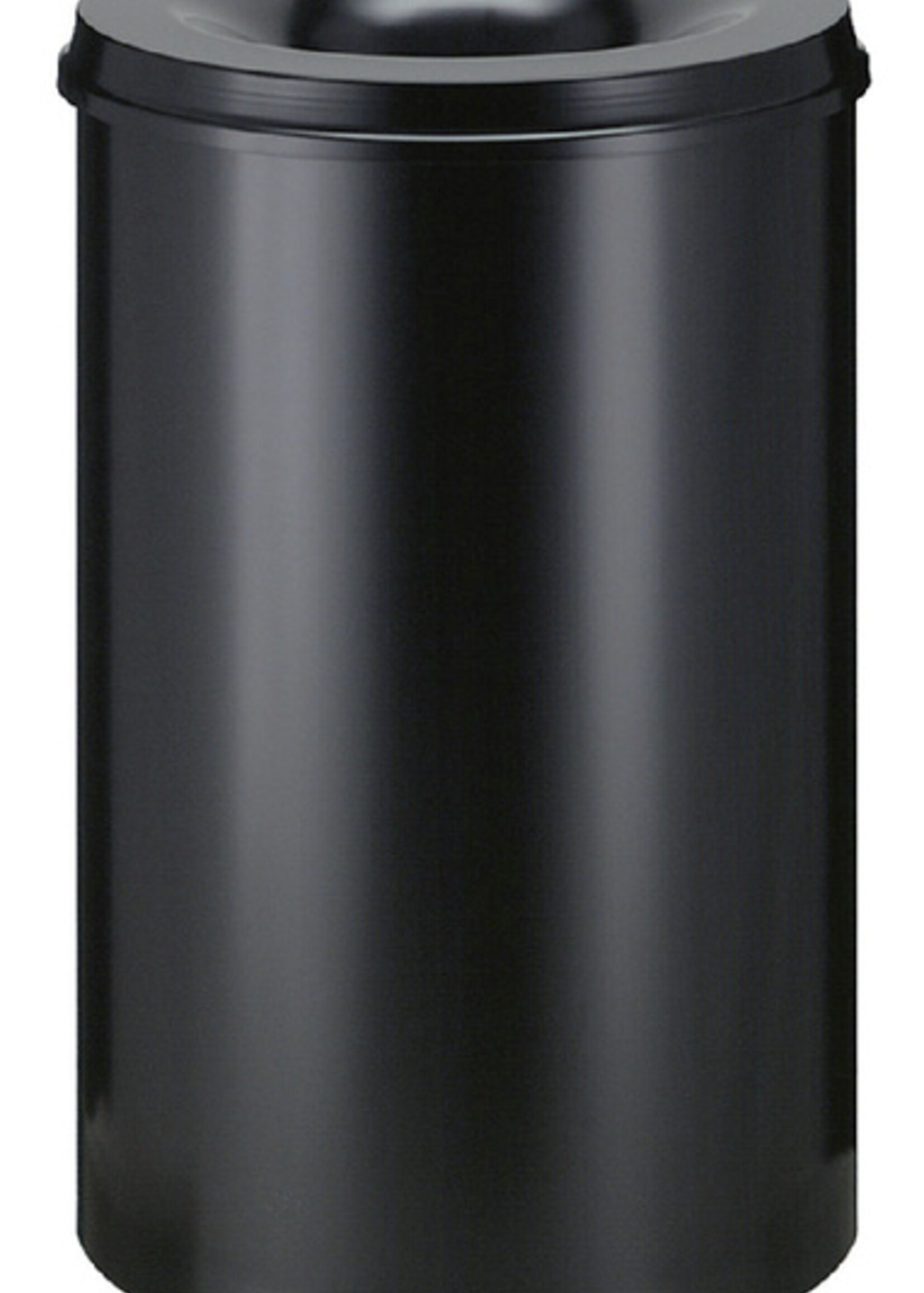 Vepa Bins Papierbak met vlamdover Vepabins 110liter zwart