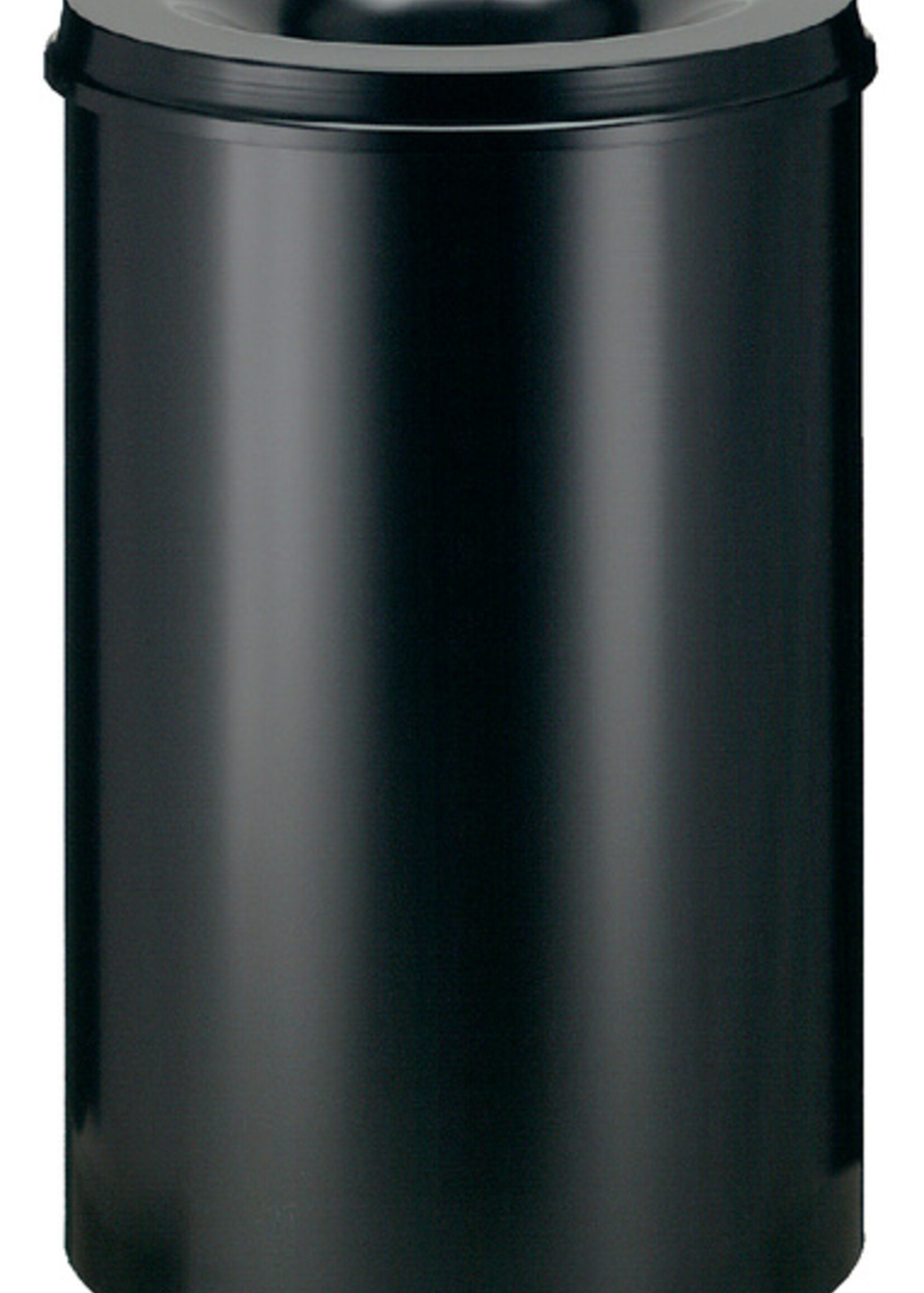 Vepa Bins Papierbak met vlamdover Vepabins 110liter zwart