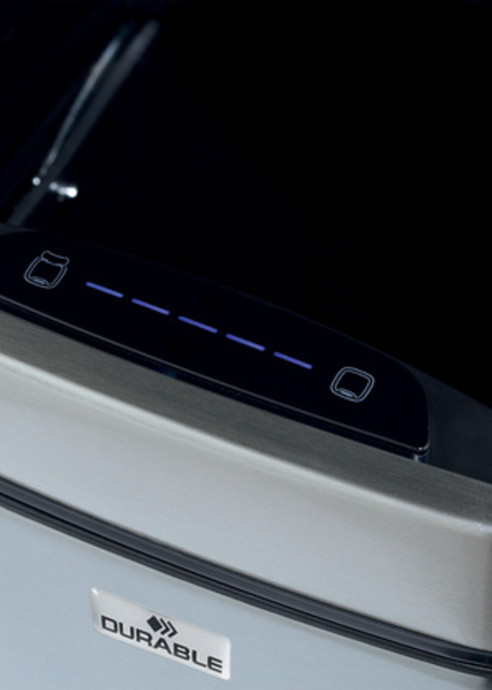 Durable Poubelle Durable No Touch avec capteur 12L