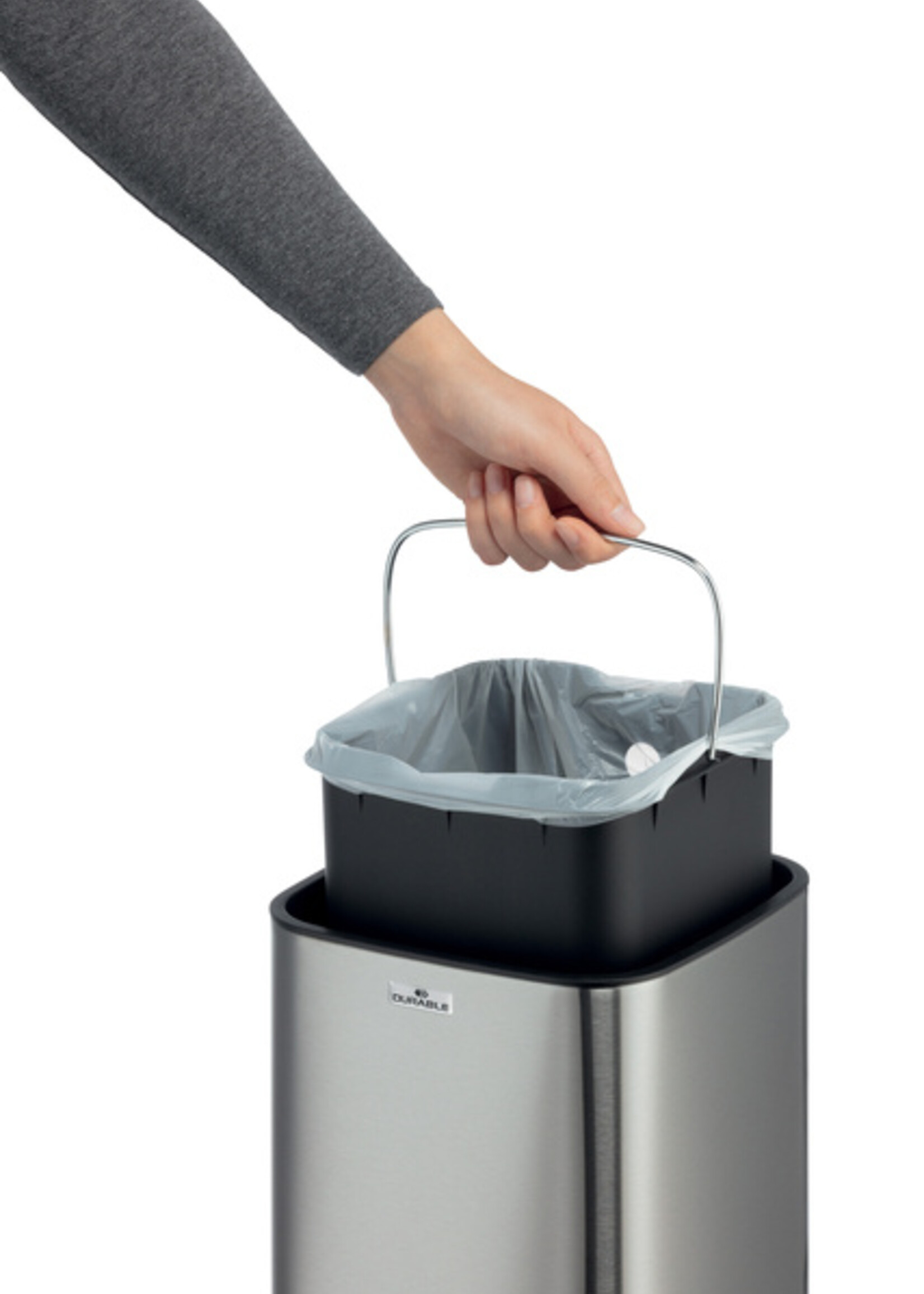 Durable Poubelle Durable No Touch avec capteur 6L