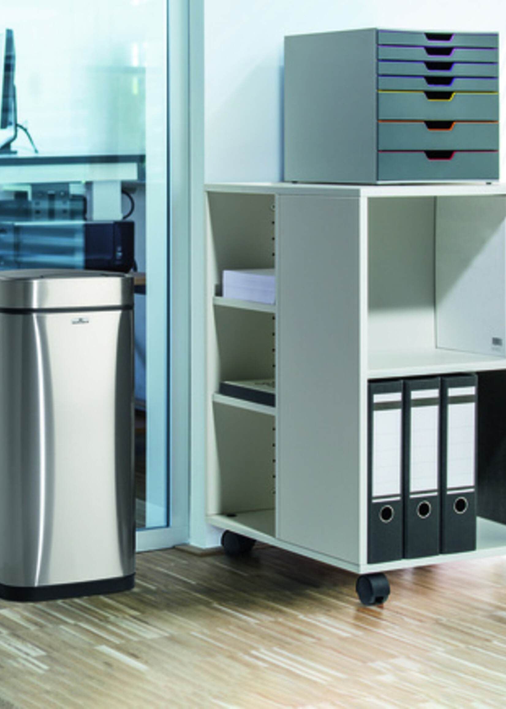 Durable Poubelle Durable No Touch avec capteur 21L