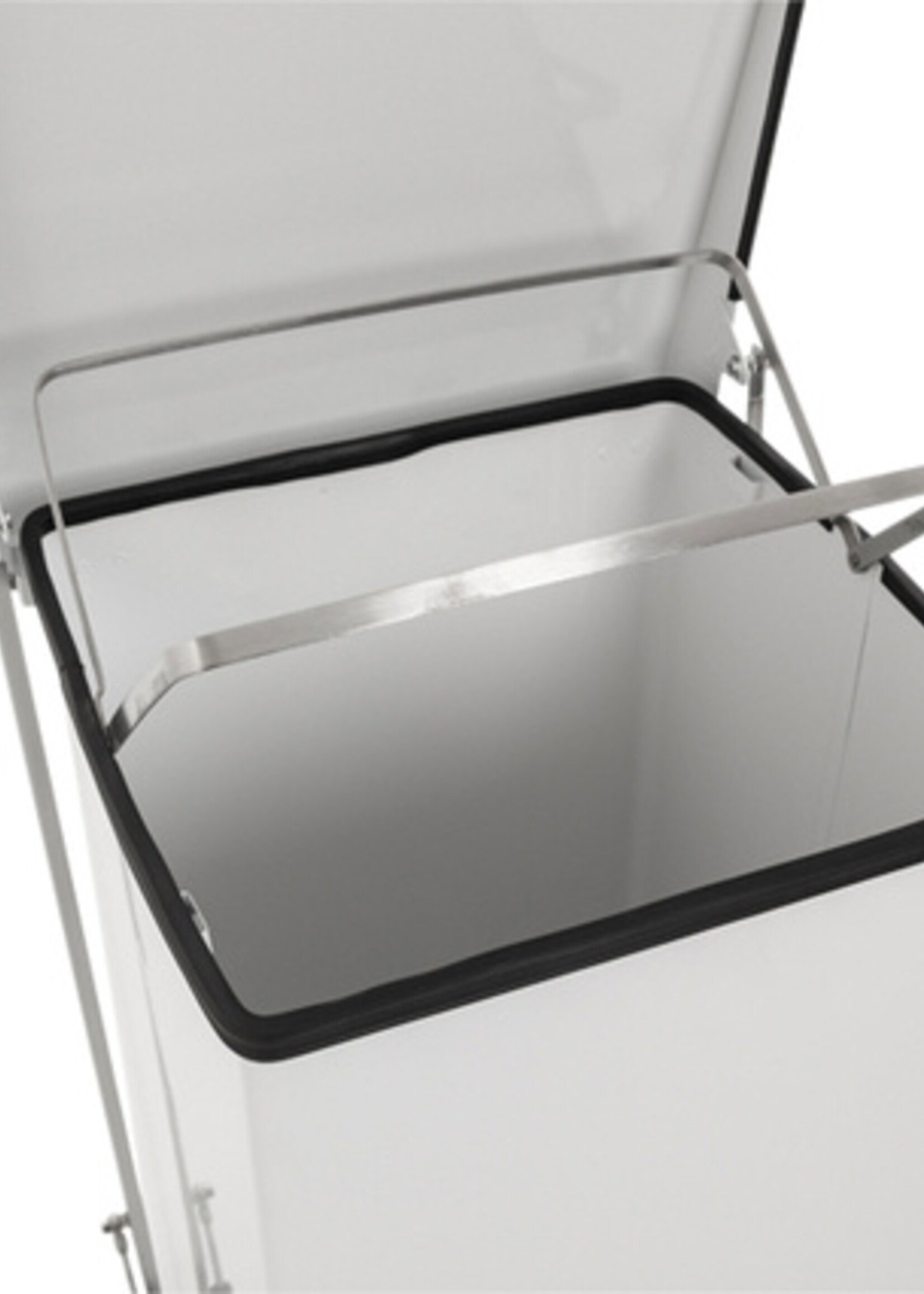 Vepa Bins Poubelle à pédale industrielle Vepa Bins 45L blanc