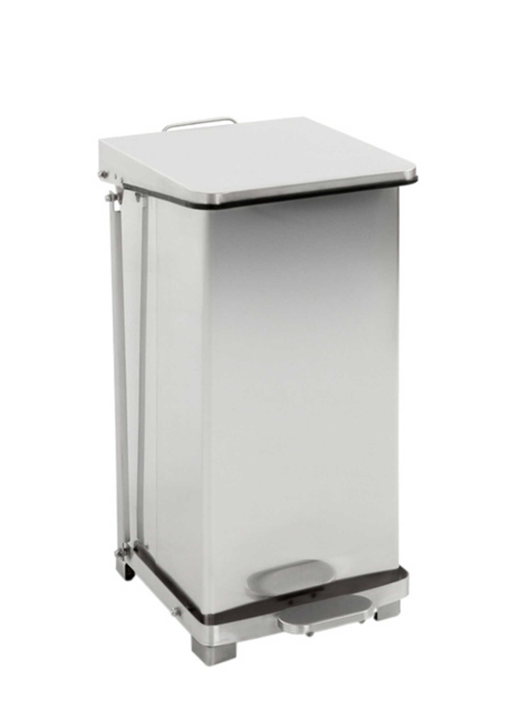 Vepa Bins Poubelle à pédale industrielle Vepa Bins 45L Inox mat