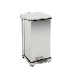 Poubelle à pédale industrielle Vepa Bins 45L Inox mat