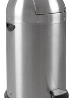 EKO Afvalbak EKO Kickcan 33 liter mat RVS