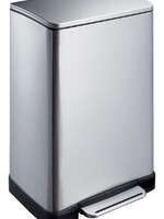 EKO Poubelle à pédale EKO E-Cube inox 40 litres