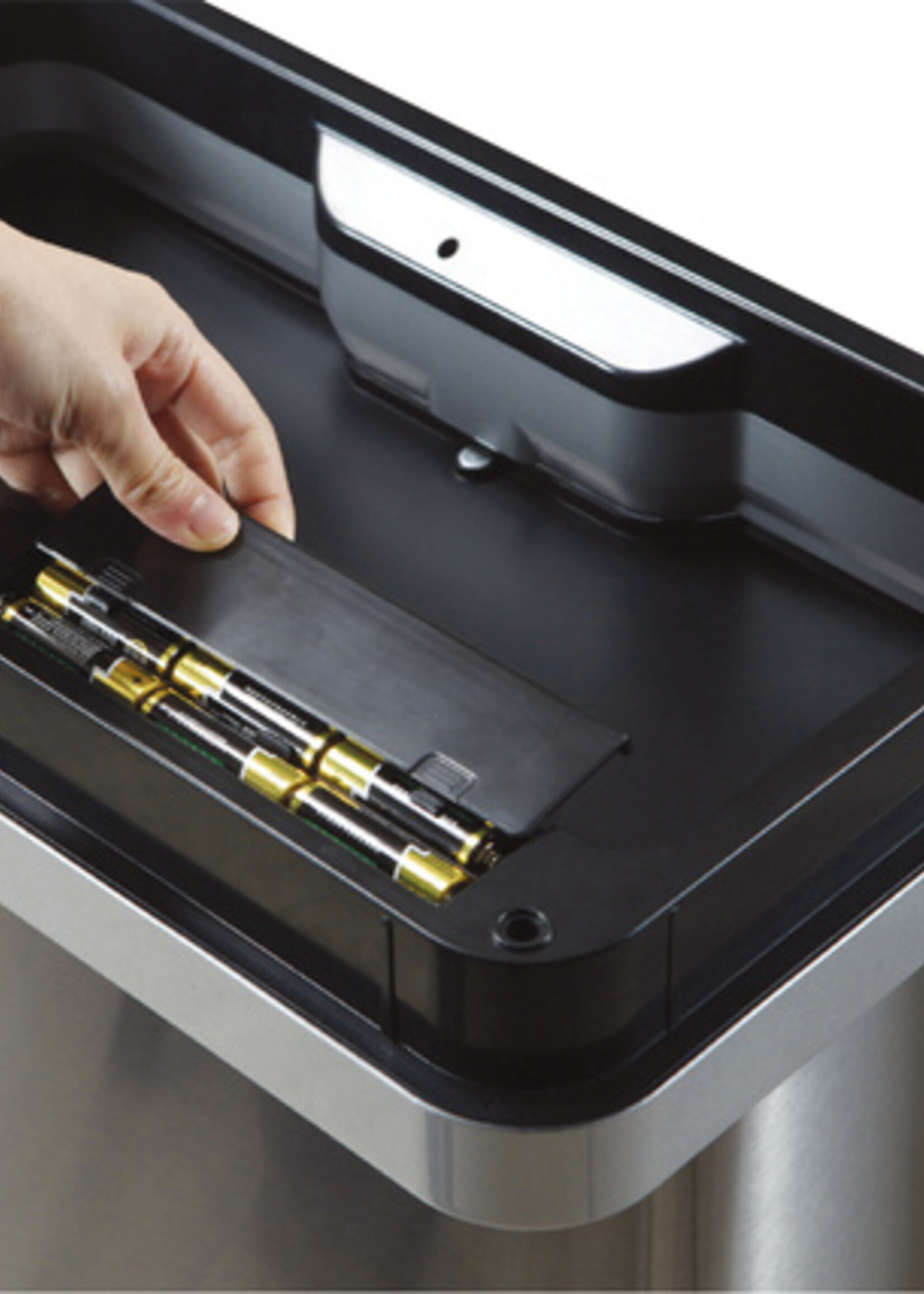 EKO Poubelle Eko Mirage Sensor 30L Inox brossé