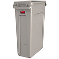 Rubbermaid Collecteur Slim Jim gris 87 litres