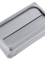 Rubbermaid Couvercle basculant Slim Jim gris