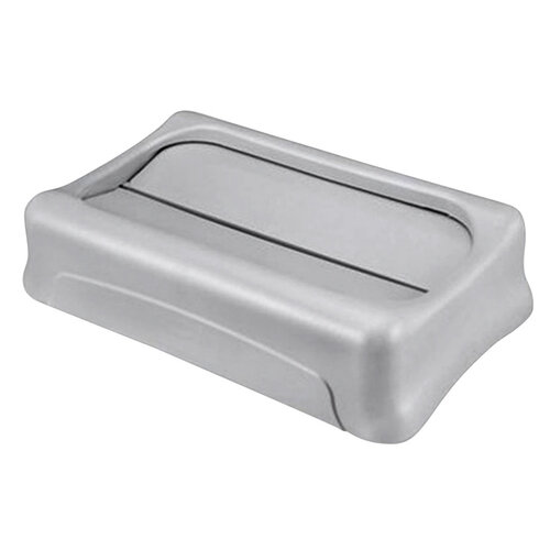 Rubbermaid Couvercle basculant Slim Jim gris