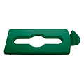 Rubbermaid Insert couvercle Combiné pour station de recyclage Slim Jim vert