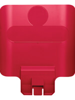 Rubbermaid Paneel Slim Jim Recyclestation rood