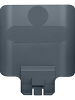 Rubbermaid Panneau de communication pour station de recyclage Slim Jim gris