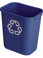 Rubbermaid Corbeille bleu 26 litres