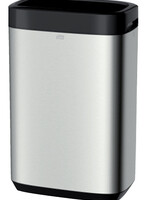 Tork Afvalbak Tork Image lijn B1 50 liter hoge capaciteit rvs/zwart 460011
