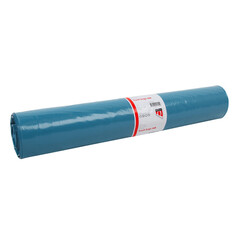 Sac poubelle Quantore LDPE T50 160L Bleu 20 pièces