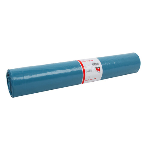 Quantore Sac poubelle Quantore LDPE T50 160L Bleu 20 pièces