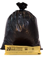 Komo Sac poubelle Komo 60L gris rouleau de 20 pièces