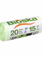 Office Afvalzak Bioska zetmeel 42x50cm 20L groen