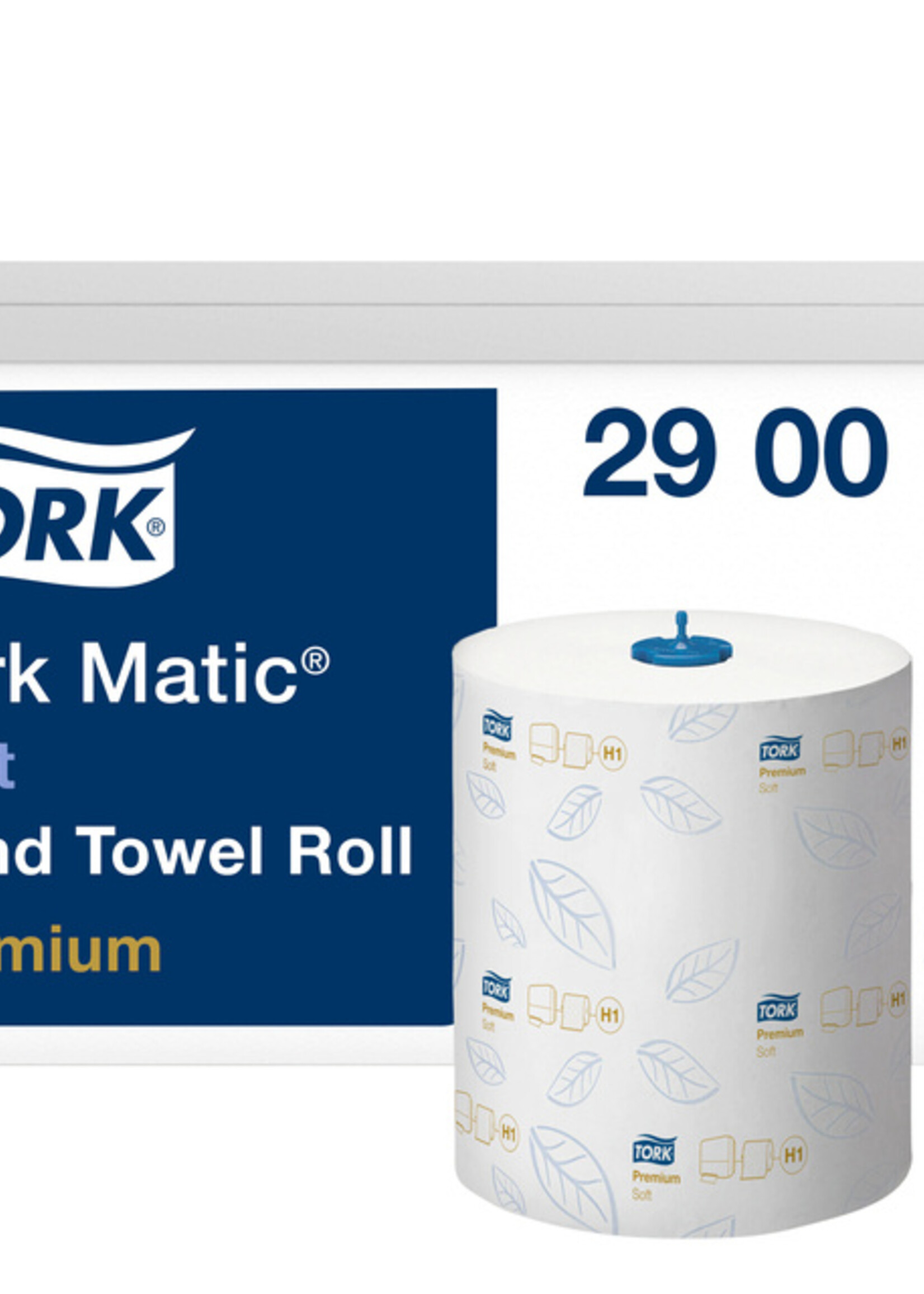 Tork Handdoekrol Tork Matic H1 premium 100m 2 laags wit 290016