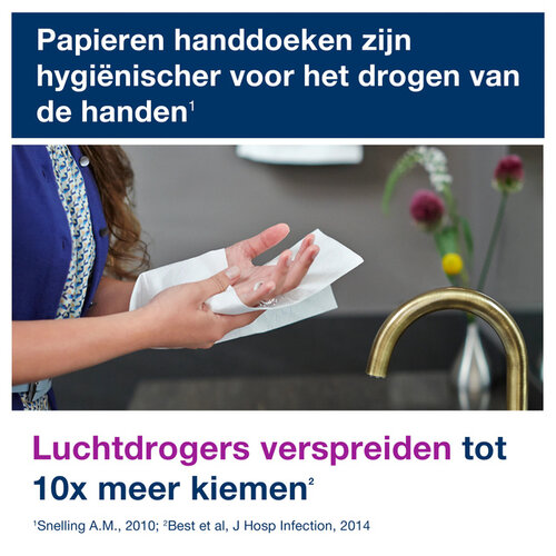 Tork Rouleau essuie-mains Tork Matic H1 Premium 290016 2 ép 100m blanc