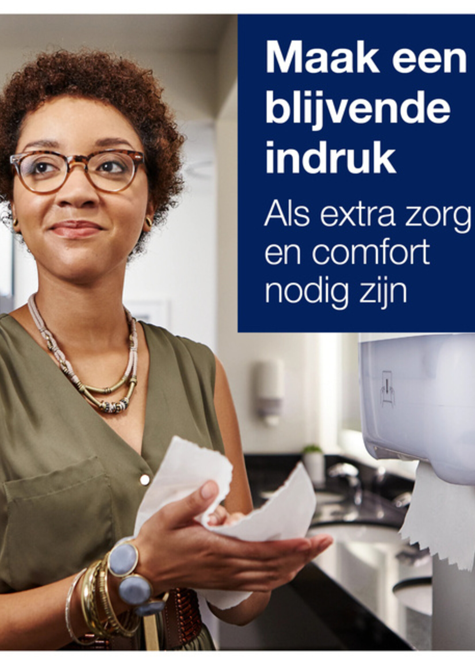 Tork Handdoekrol Tork Matic H1 premium 100m 2 laags wit 290016