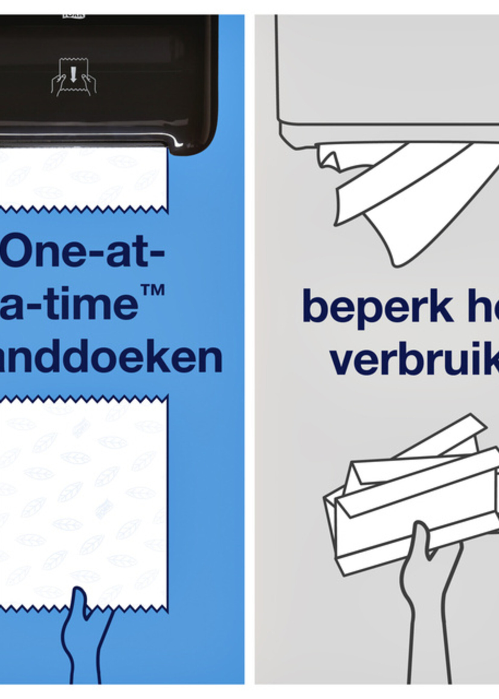 Tork Handdoekrol Tork Matic H1 advanced 2-laags scheurbestendig 150m wit 290067